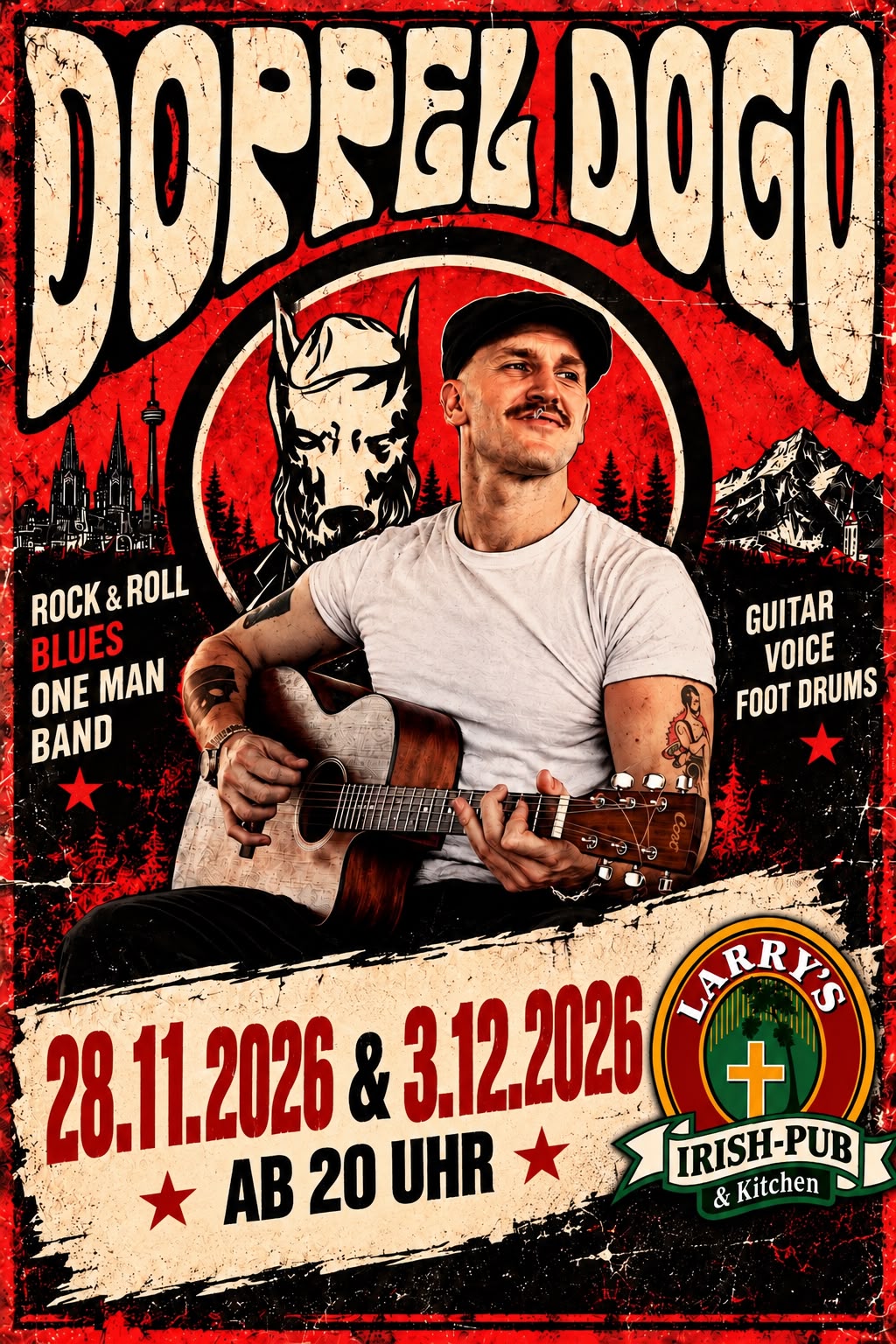 DOPPEL DOGGO LIVE bei Larry’s Irish-Pub!